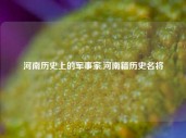 河南历史上的军事家,河南籍历史名将