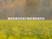 藏族军事历史简介概括,藏民族历史