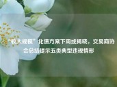 “较大规模”化债方案下周或揭晓，交易商协会总结提示五类典型违规情形