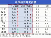 11月经济前瞻：CPI、PPI仍将处于历史低位