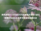 商务部部长王文涛应约与欧盟委员会执行副主席兼贸易委员东布罗夫斯基斯视频会谈