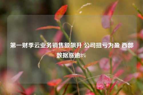 第一财季云业务销售额飙升 公司扭亏为盈 西部数据涨逾8%