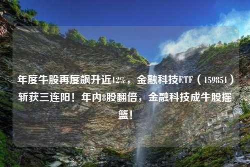 年度牛股再度飙升近12%，金融科技ETF（159851）斩获三连阳！年内8股翻倍，金融科技成牛股摇篮！