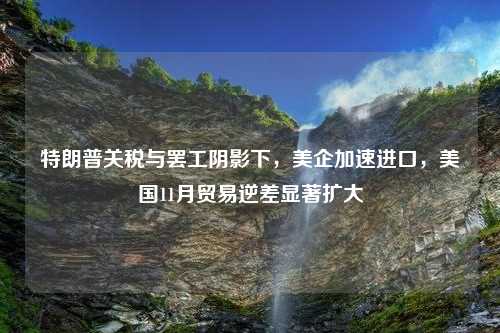 特朗普关税与罢工阴影下，美企加速进口，美国11月贸易逆差显著扩大